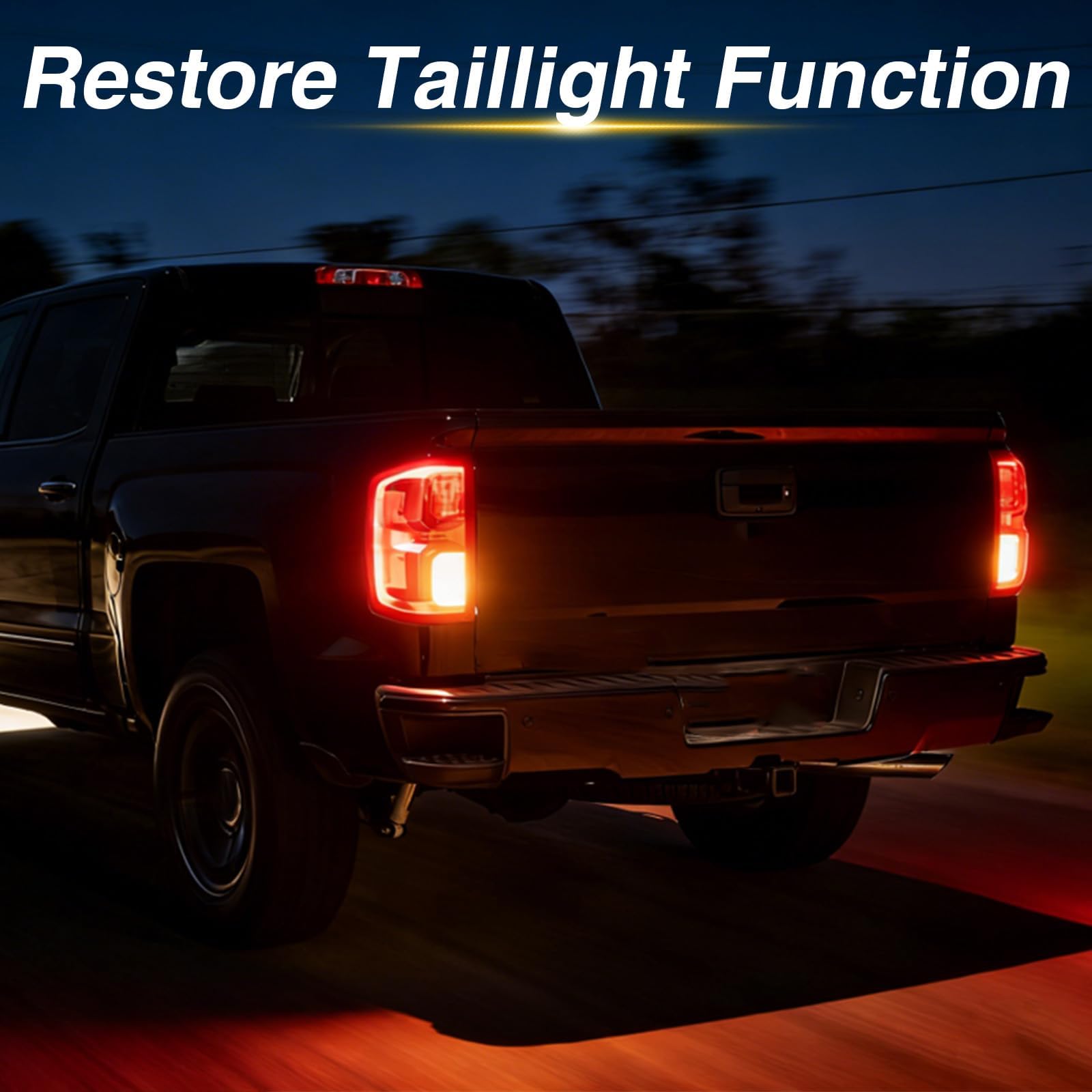 LQYLMY package includes driver-side tail light harness for replacement
