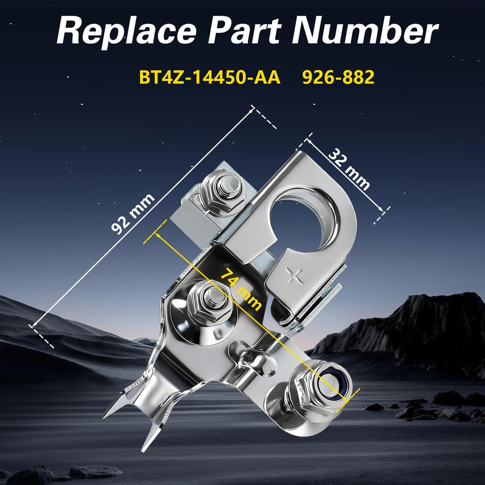 LQYLMY positive battery terminal connector for Fusion 2010-2020 resists corrosion
