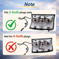 LQYLMY tail-light wiring harness with plug-and-play design for quick setup