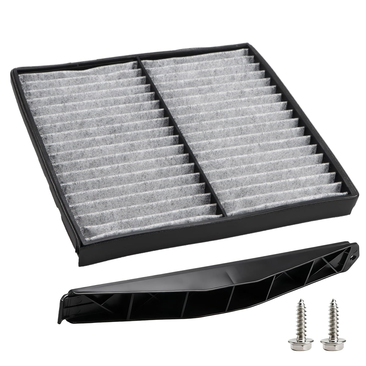 LQYLMY upgraded carbon cabin filter door with reinforced cover for durability