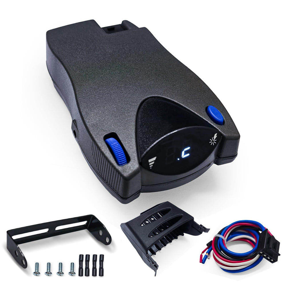 Lrichy 90885 dashboard display shows real-time braking data for safer towing.