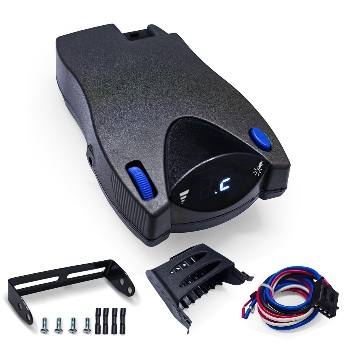 Lrichy 90885 dashboard display shows real-time braking data for safer towing.