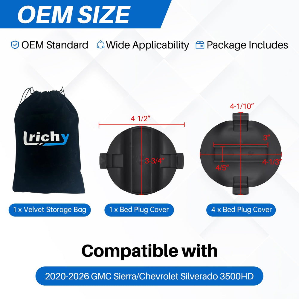 Lrichy puck-system gooseneck cover mount for secure, OEM-style installation.