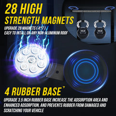 LRTER 166-LED strobe offers 360° coverage for day and night warning.