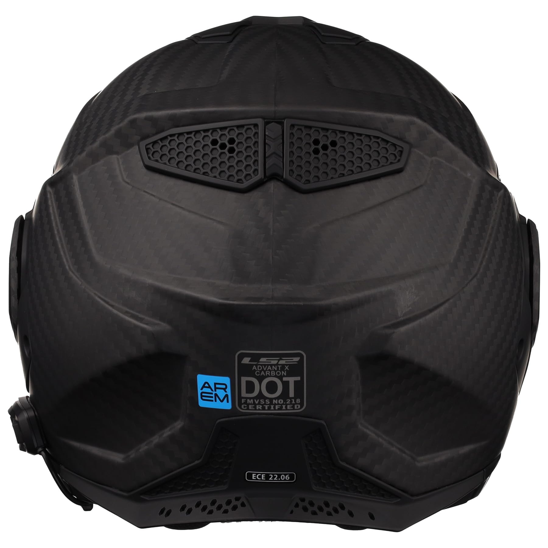 LS2 Advant X Pinlock Max insert for fog-free visibility.