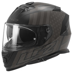 LS2 Assault full-face helmet with SunShield for clear visibility and all-day comfort