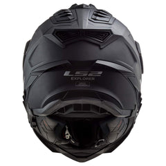 LS2 Explorer XT top view highlighting the matte coating and silhouette.