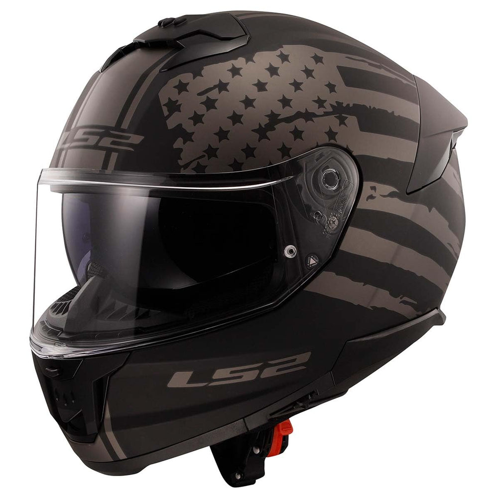LS2 Stream II aero-shell for stable highway riding and aerodynamic feel