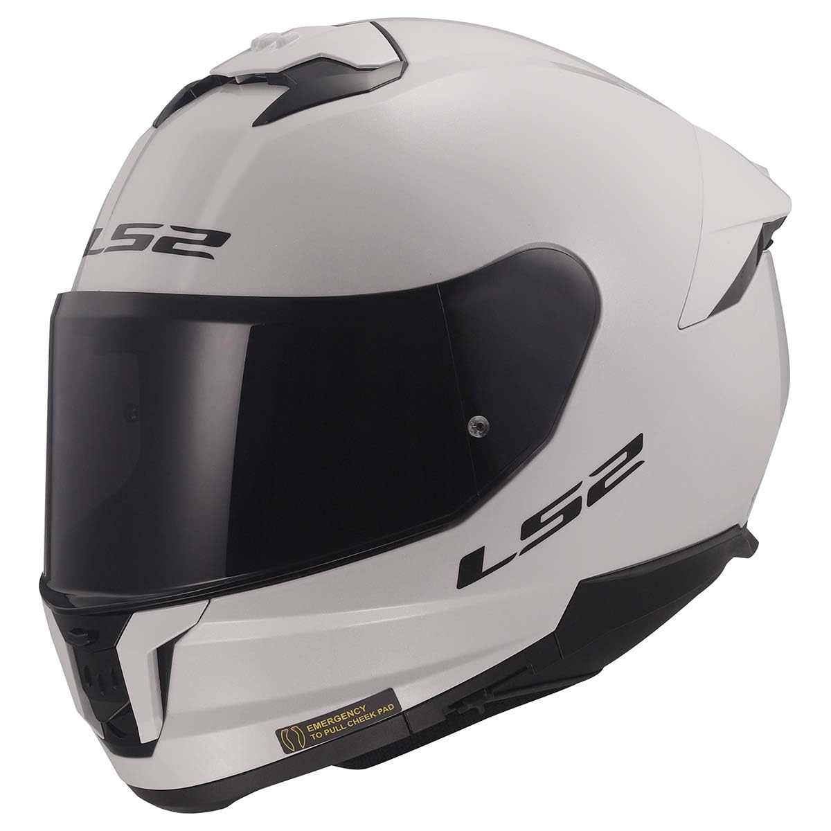 LS2 Stream II retractable sunshield for glare control on sunny rides