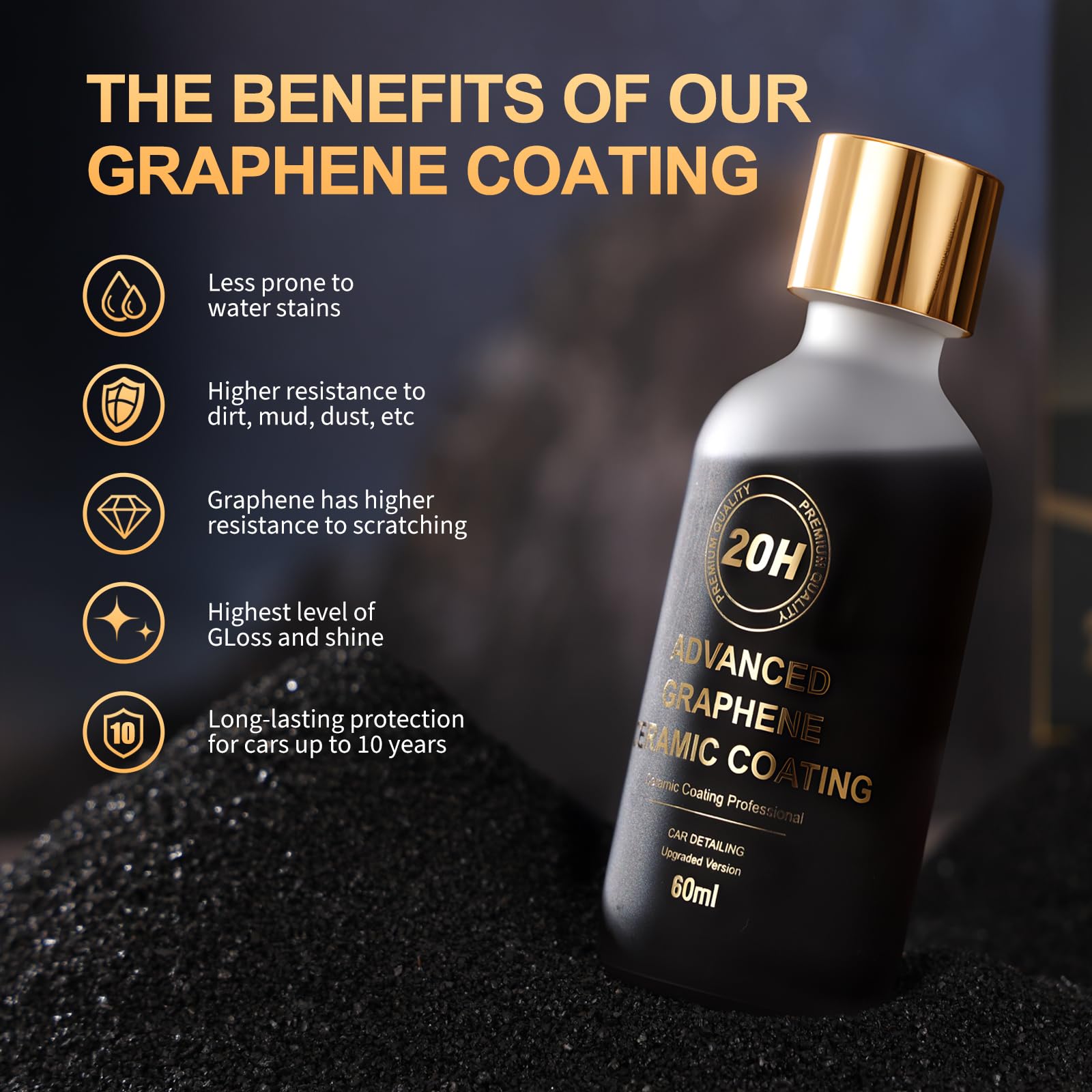 LSAVRUa graphene coating kit sponges for even, tidy application