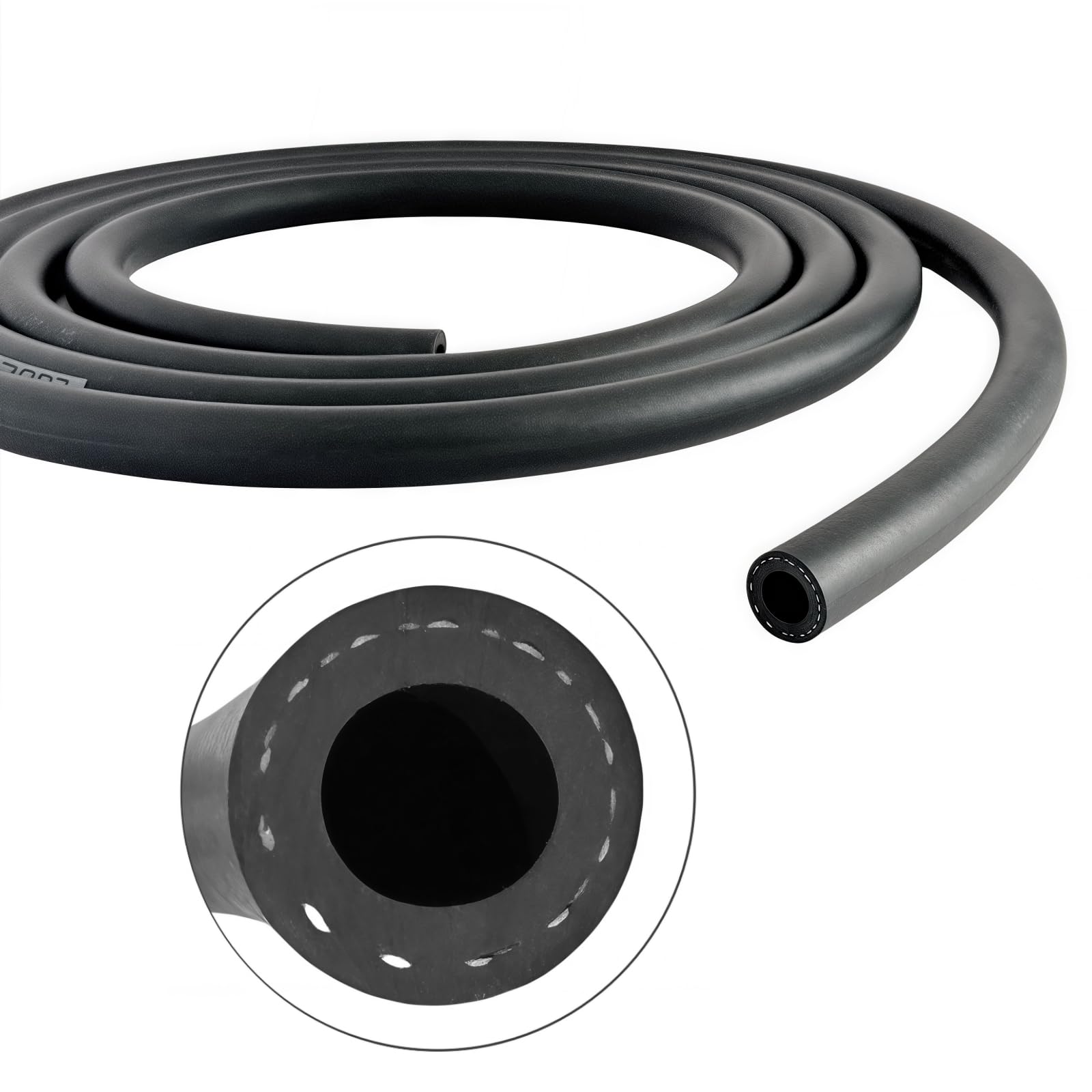 LSDZWORK 3-8 inch hose inner diameter detail shows precise 9.5 mm bore