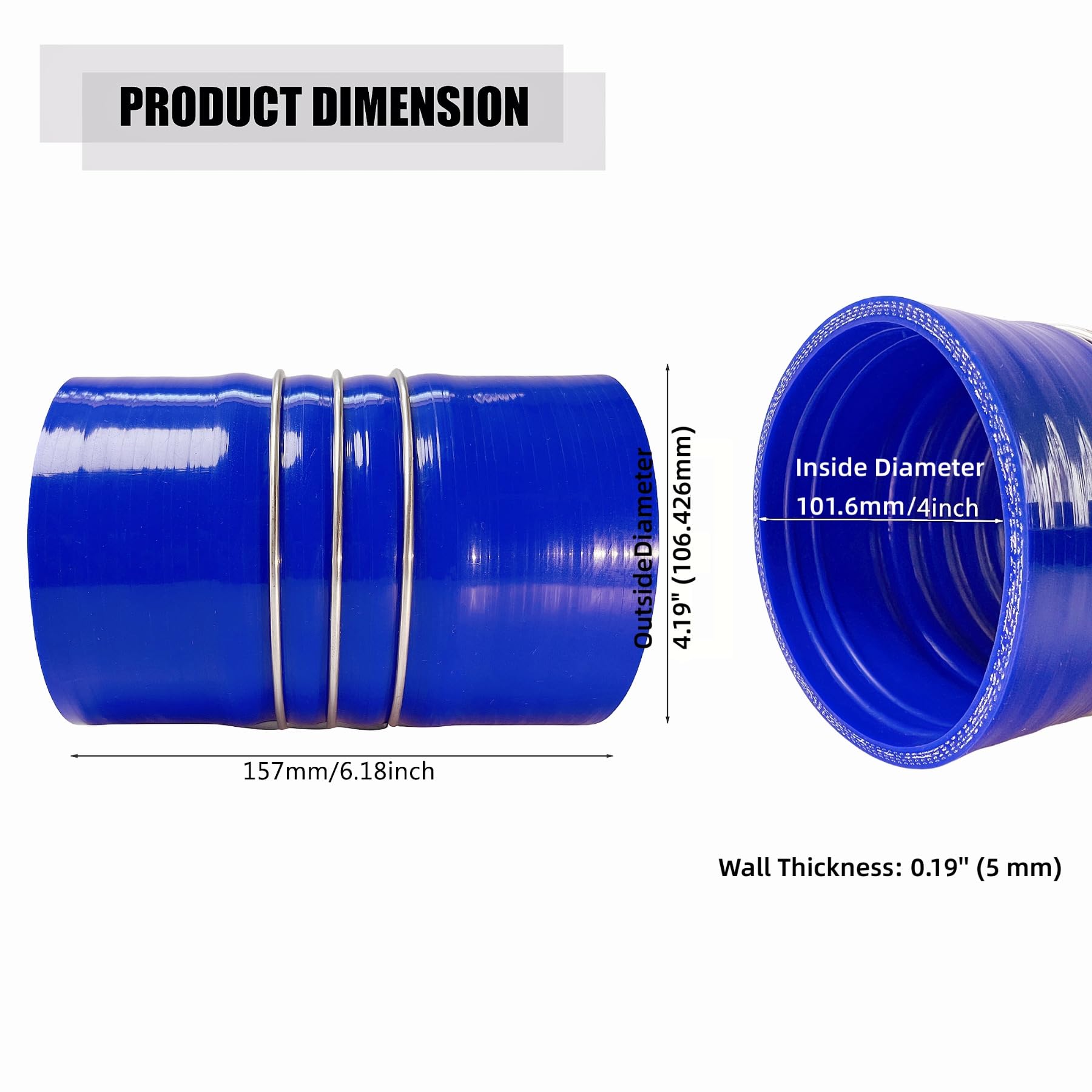 LSDZWORK T-bolt clamps provide reliable grip and anti-loosening performance.