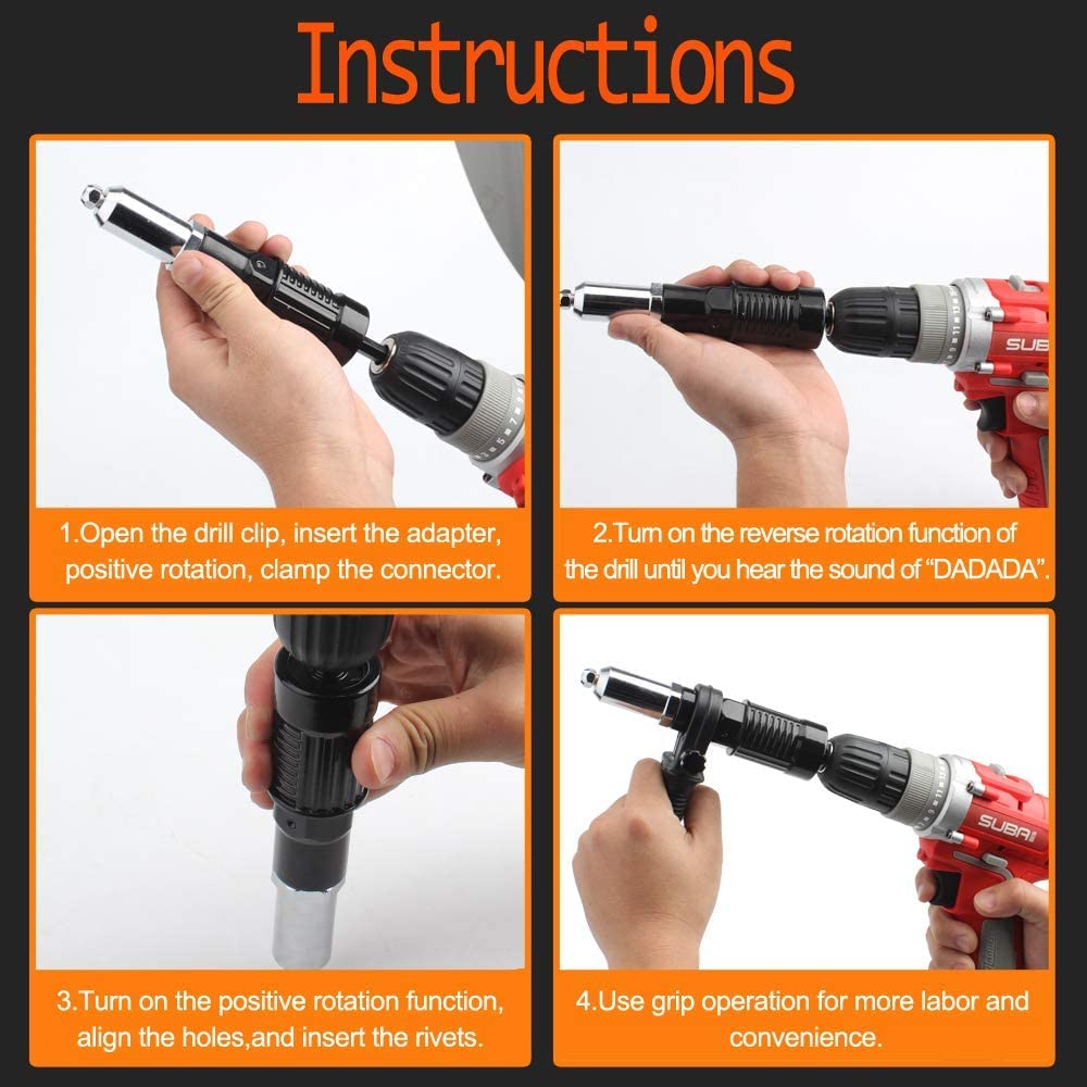 LSLANSOON three-claw clamp for stable riveting with minimal slip