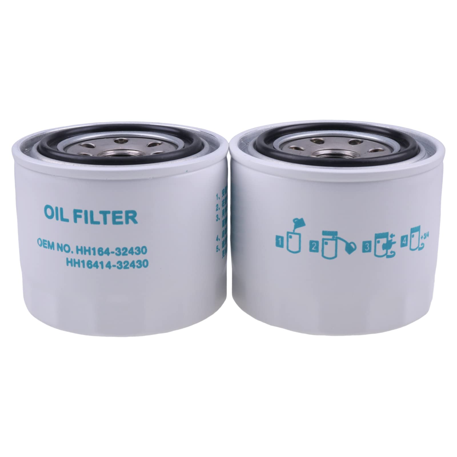 LSSOCH oil filter duo pack ready for Kubota compatibility and easy routine maintenance