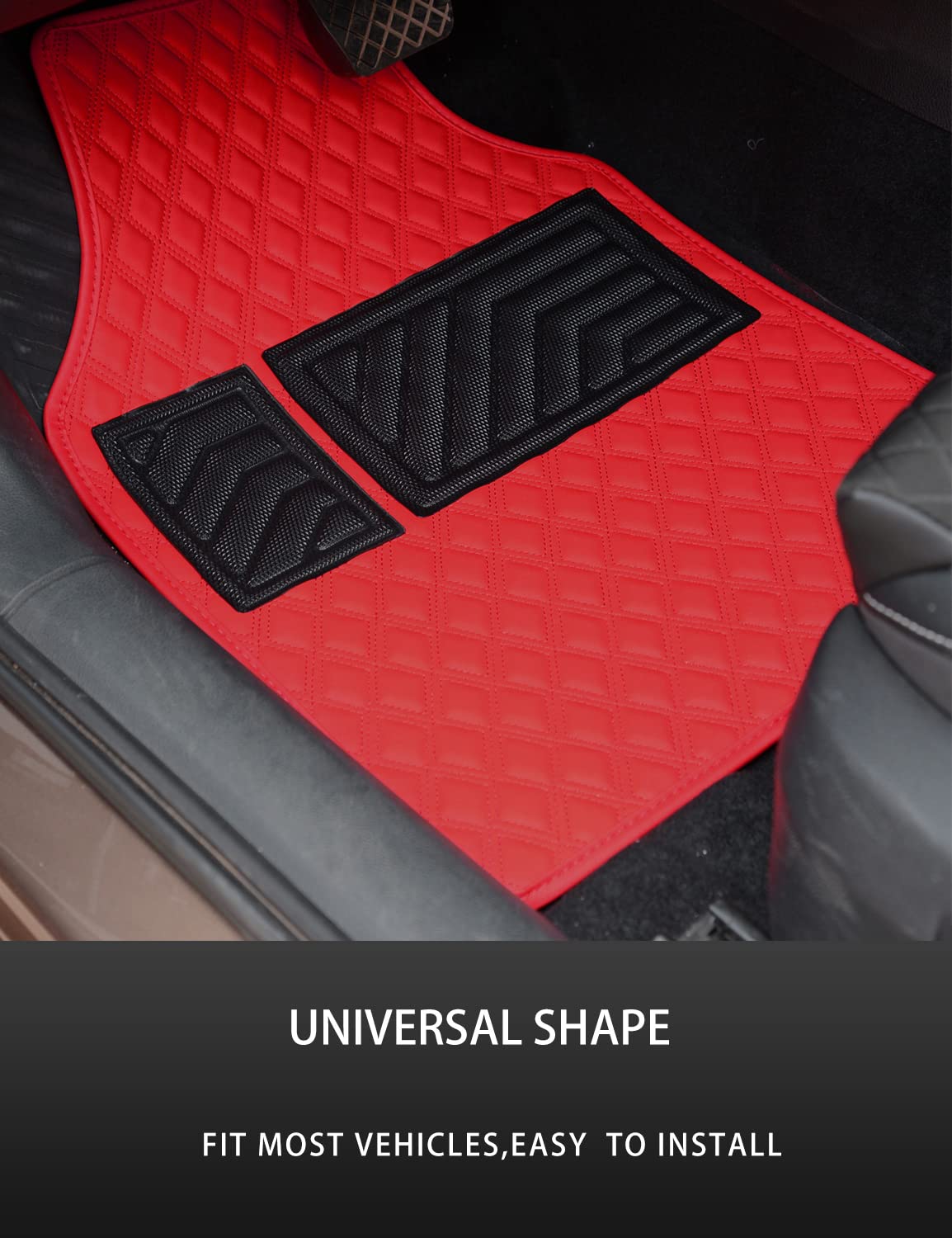 LSXUANCHU heel pad non-slip design on the mats in use