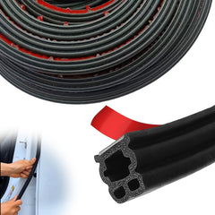 LTDCVTR car door seal strip offers universal fit for insulation and reduced noise.