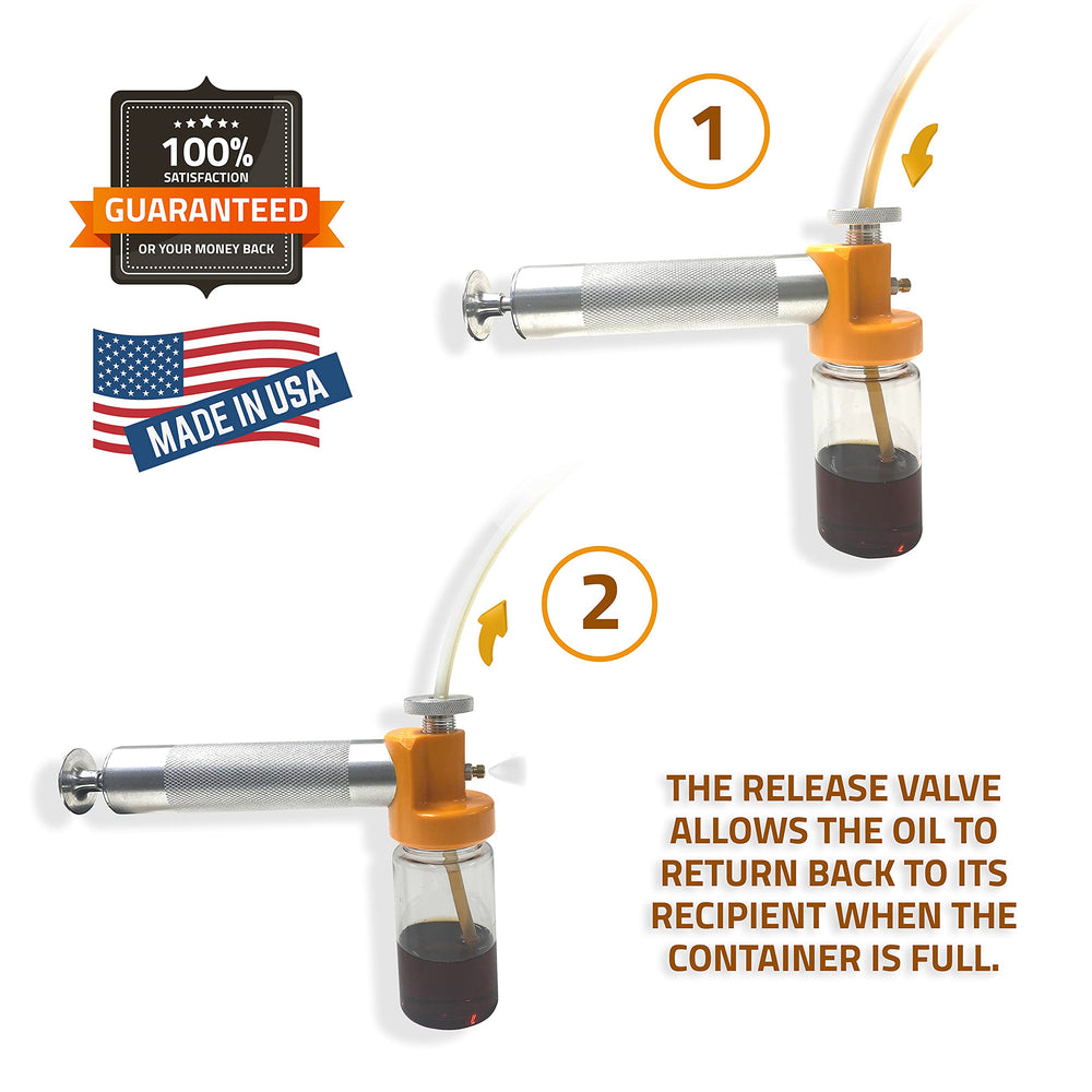 LUBEFLEX 38mm bottle neck compatibility ensures secure sampling.
