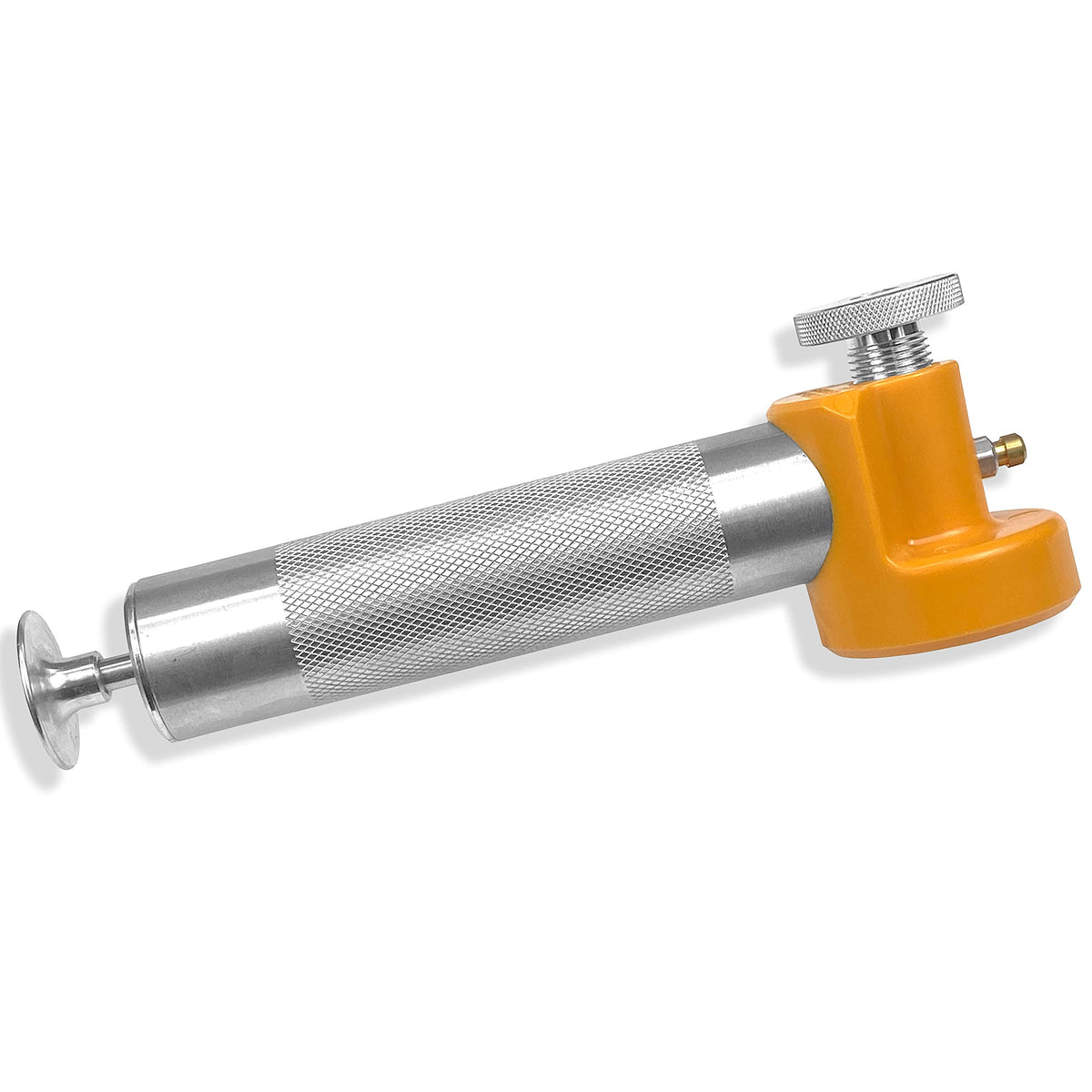 LUBEFLEX oil sampling pump with vacuum release valve enables precise, mess-free draws.