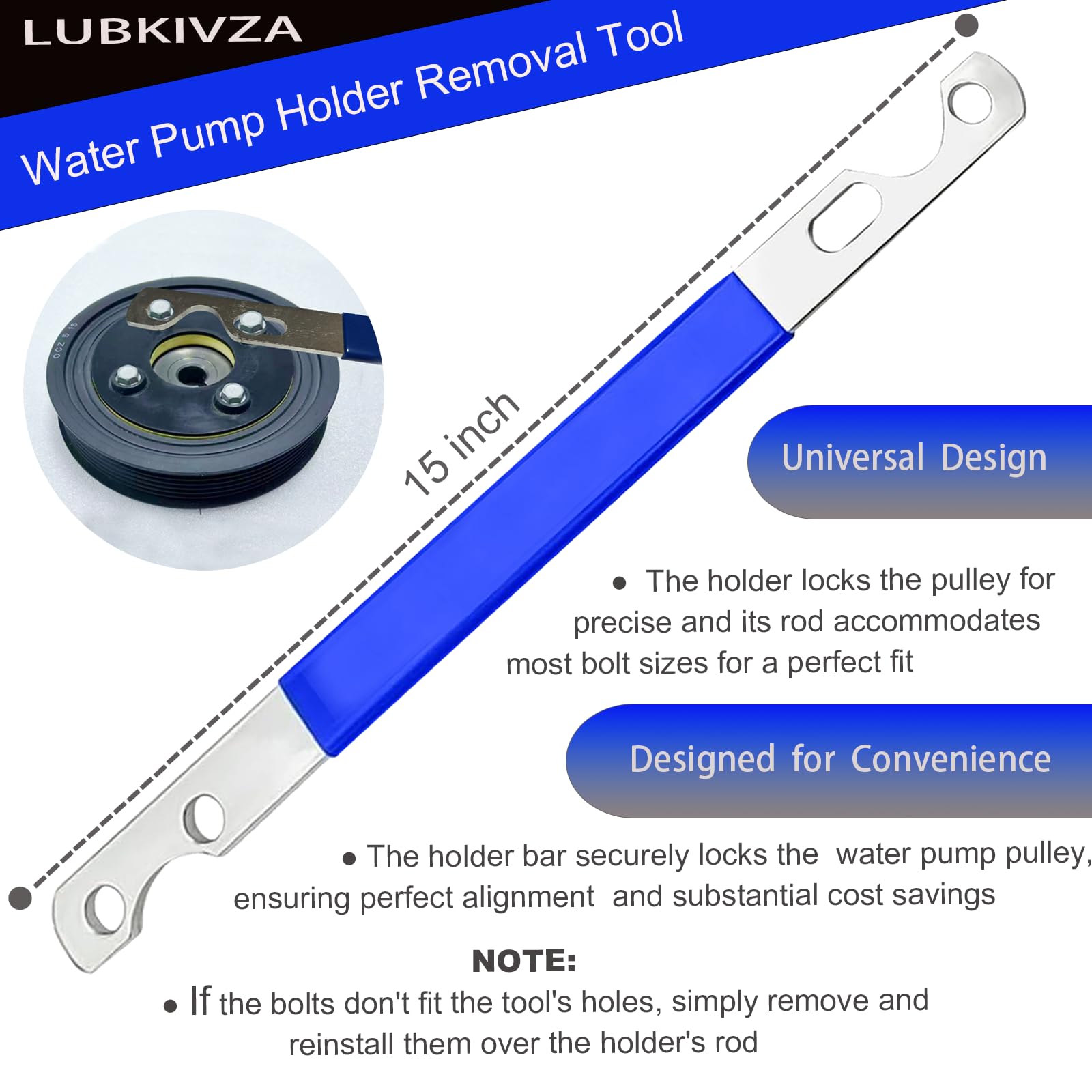 LUBKIVZA chrome vanadium steel wrench with anti-slip grip for durability.