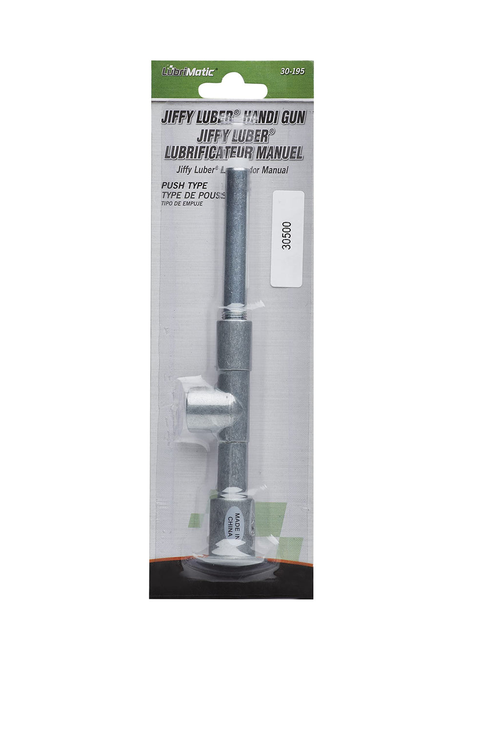 Lubrimatic Quicksilver 30500 onboard maintenance setup for boats and shop tasks.