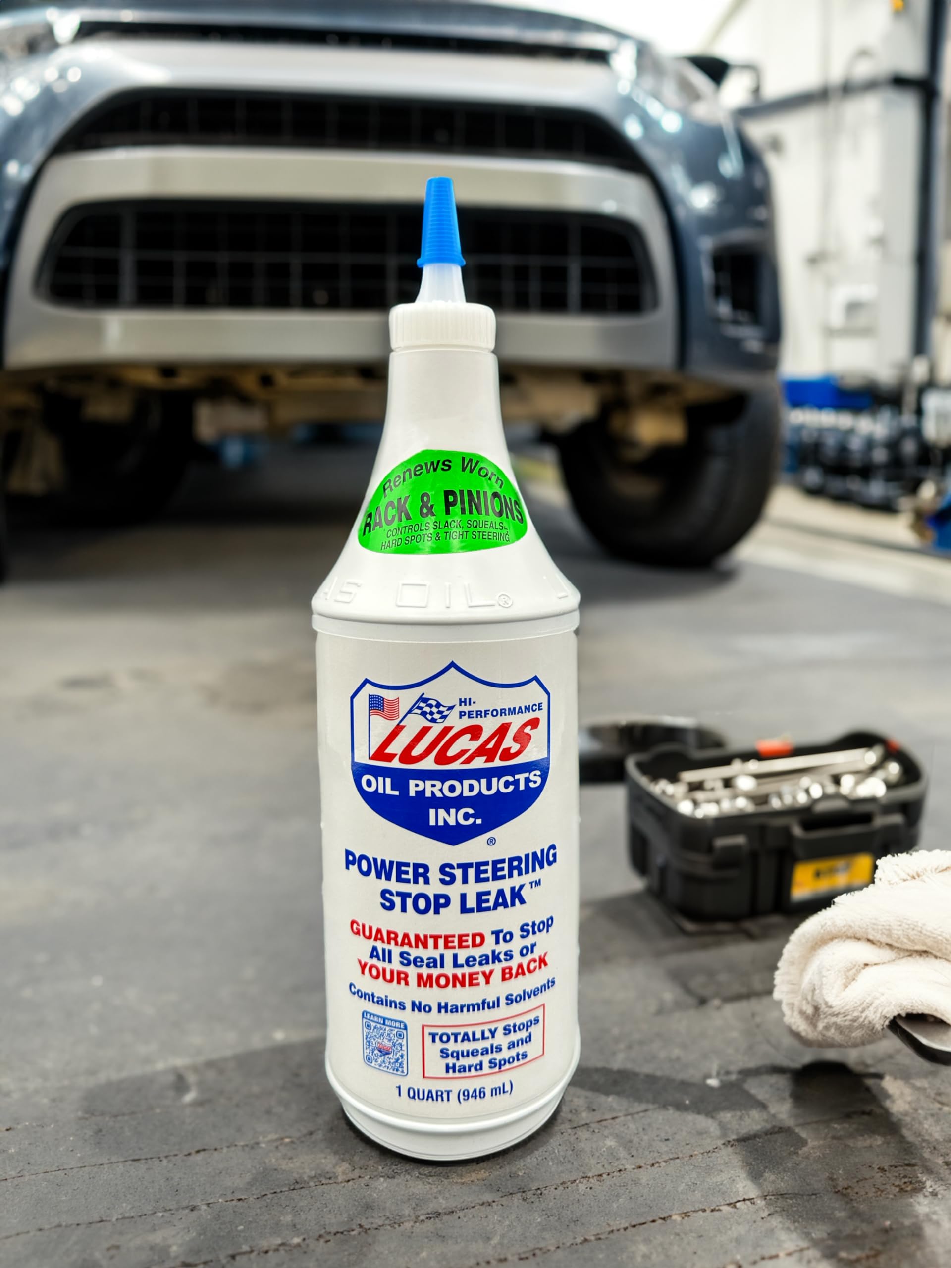 Lucas Oil 10011-PK12 use in engine compartment supports steering system health