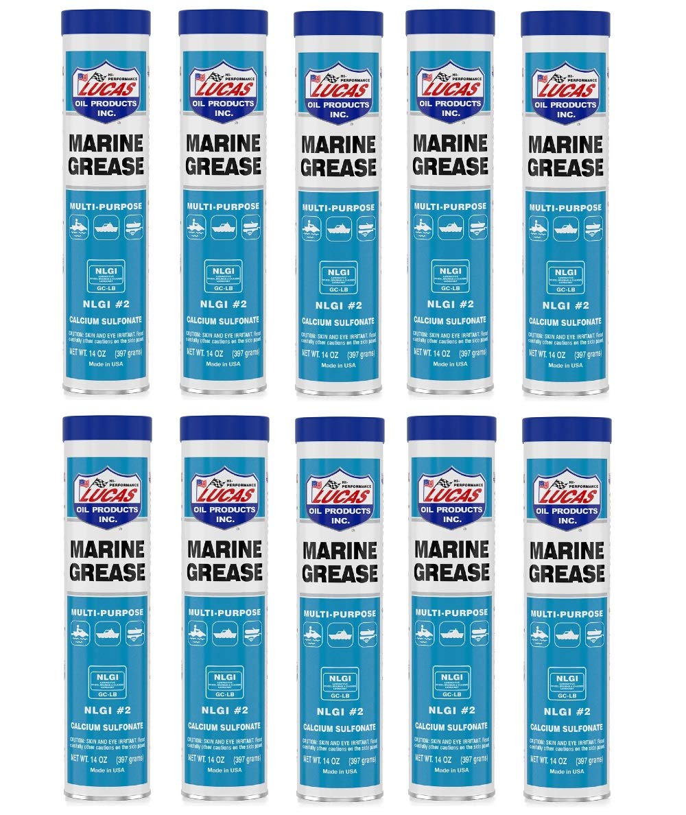 Lucas Oil Marine Grease 10320 container for heavy-duty marine lubrication