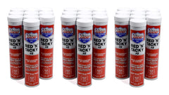 Lucas Oil Red-N-Tacky grease tube for rust protection and water resistance.