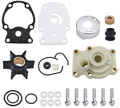 LucaSng water pump kit assembly view showing precise fit for smooth engine operation.