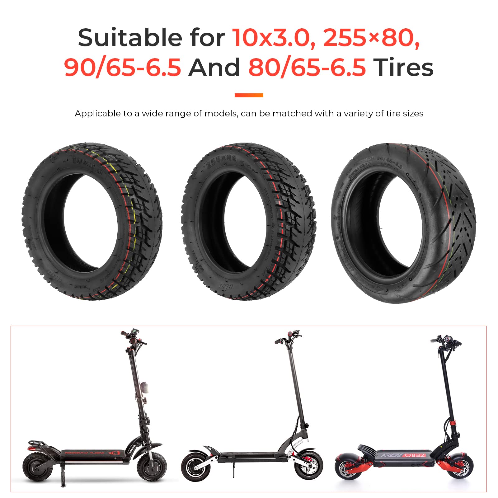LUCK4U butyl rubber inner tube for long-lasting air retention