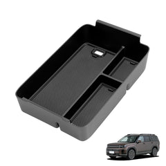 LUCKEASY armrest box design for Santa Fe enhances accessible storage inside.