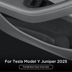 Luckeasy door side storage for Model Y front right slot helps card storage and quick access