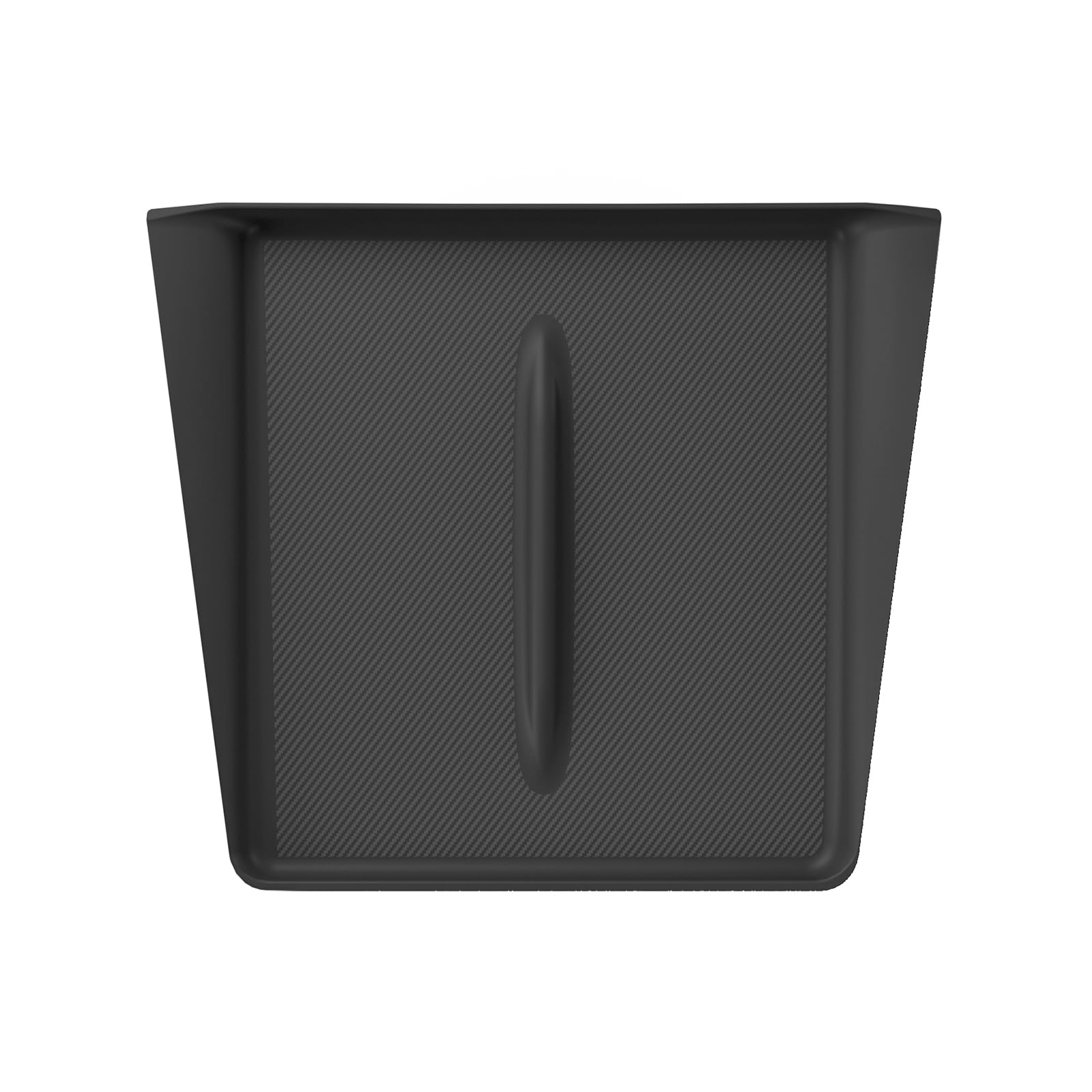 LUCKEASY Tesla Model Y Juniper center console pad with carbon fiber texture for secure charging