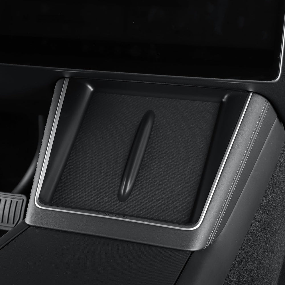 LUCKEASY precise fit for Model Y Juniper charging area supports uninterrupted charging