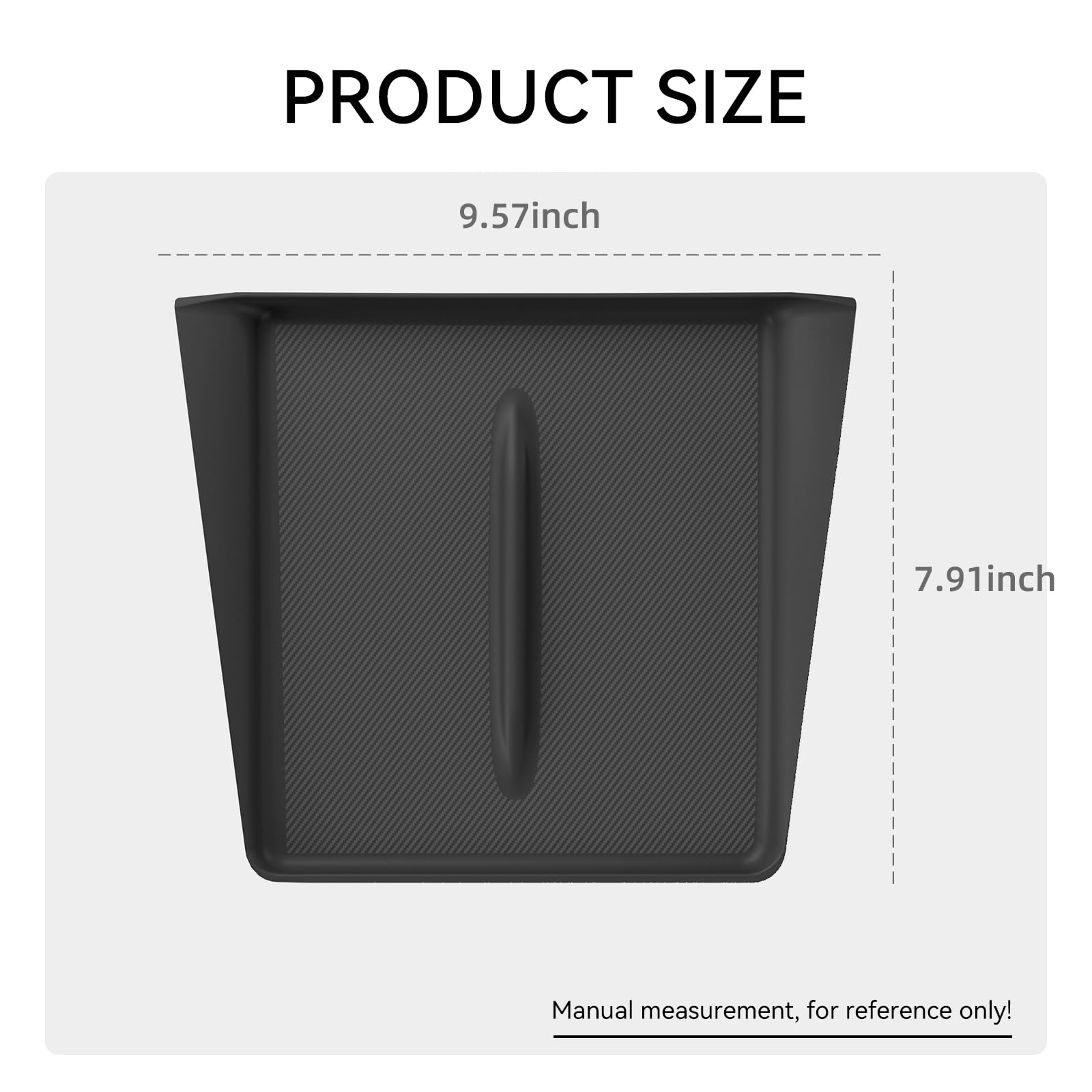 LUCKEASY tool-free installation on Model Y center console pad