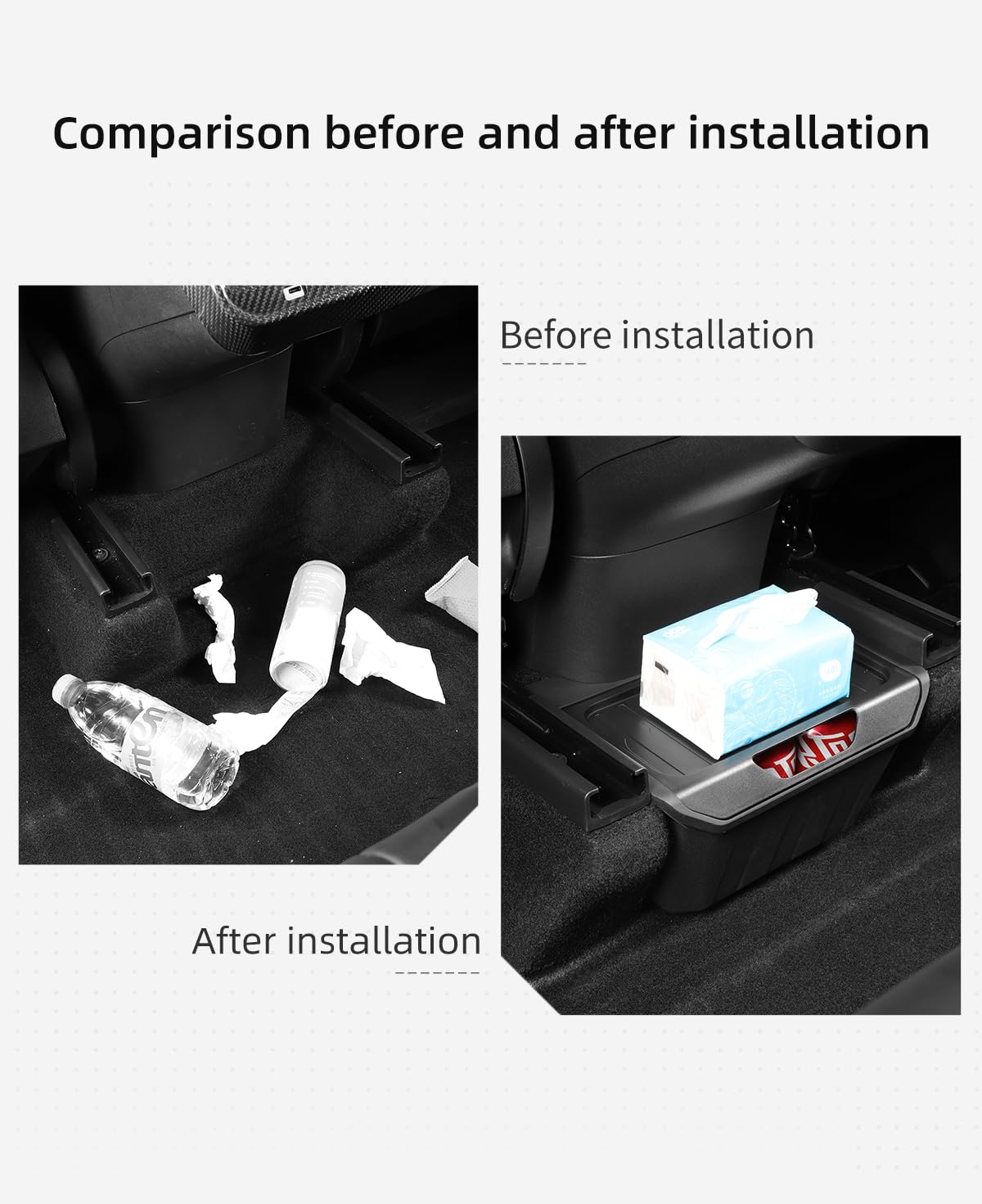 LUCKEASY TPE storage with ABS lid offers durable, waterproof protection.