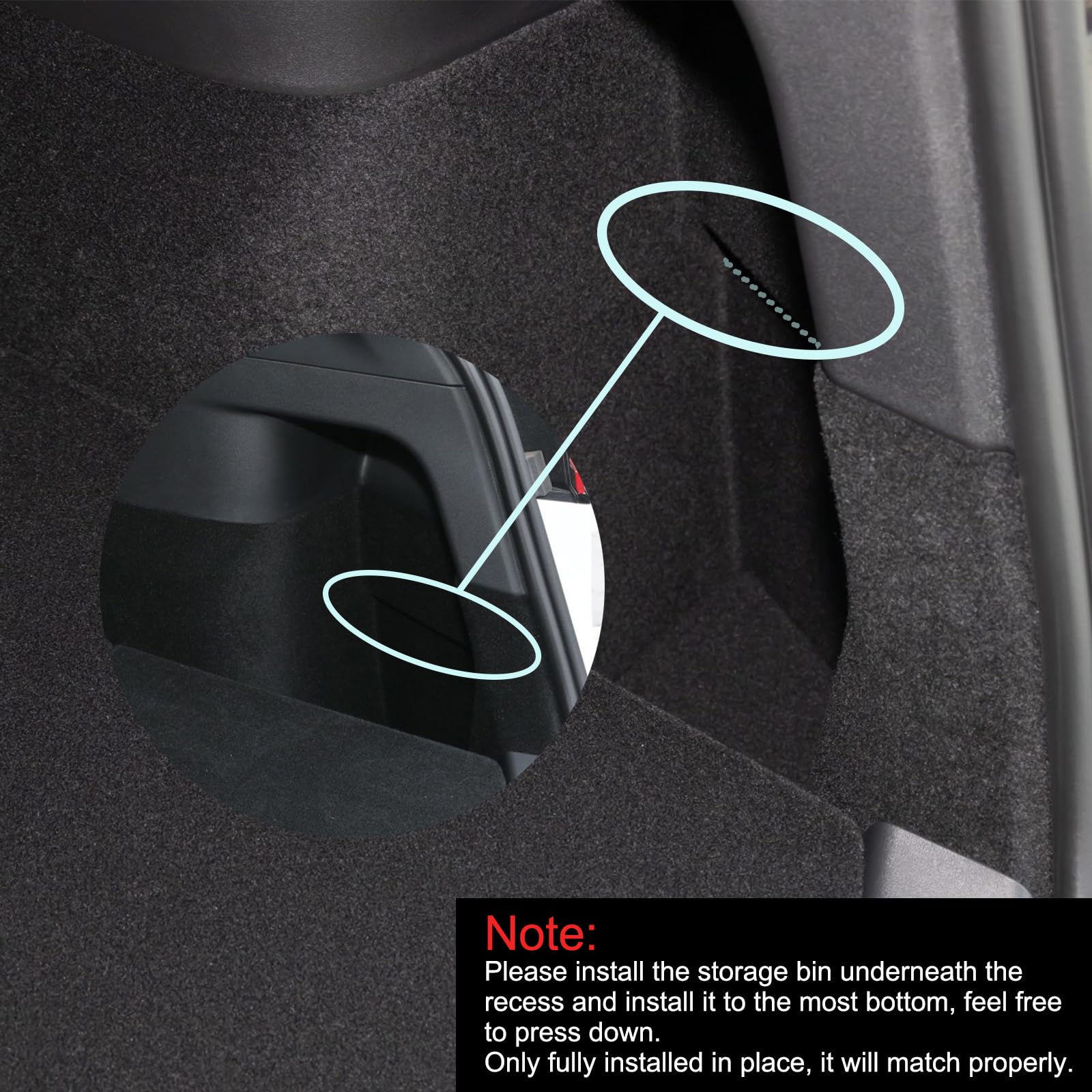 LUCKEASY trunk organizer bins with lids provide ready-to-use cargo separation.