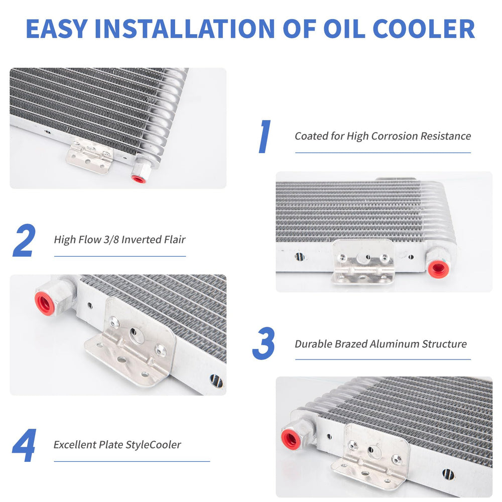 Lucky Seven 40k cooler side mounting hardware shows easy installation and secure fit.