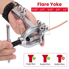 Lucky Seven four unions enable flexible, reliable brake line assembly