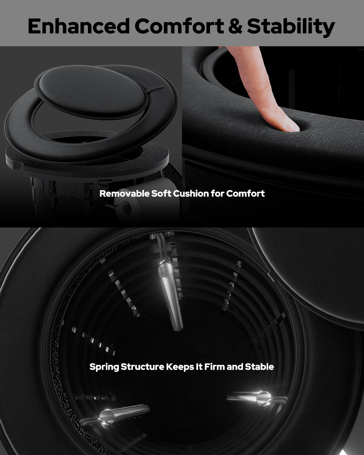 LuckyNov foldable lightweight design folds compactly for travel and storage.