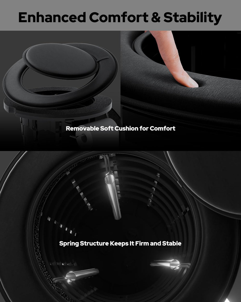 LuckyNov foldable lightweight design folds compactly for travel and storage.
