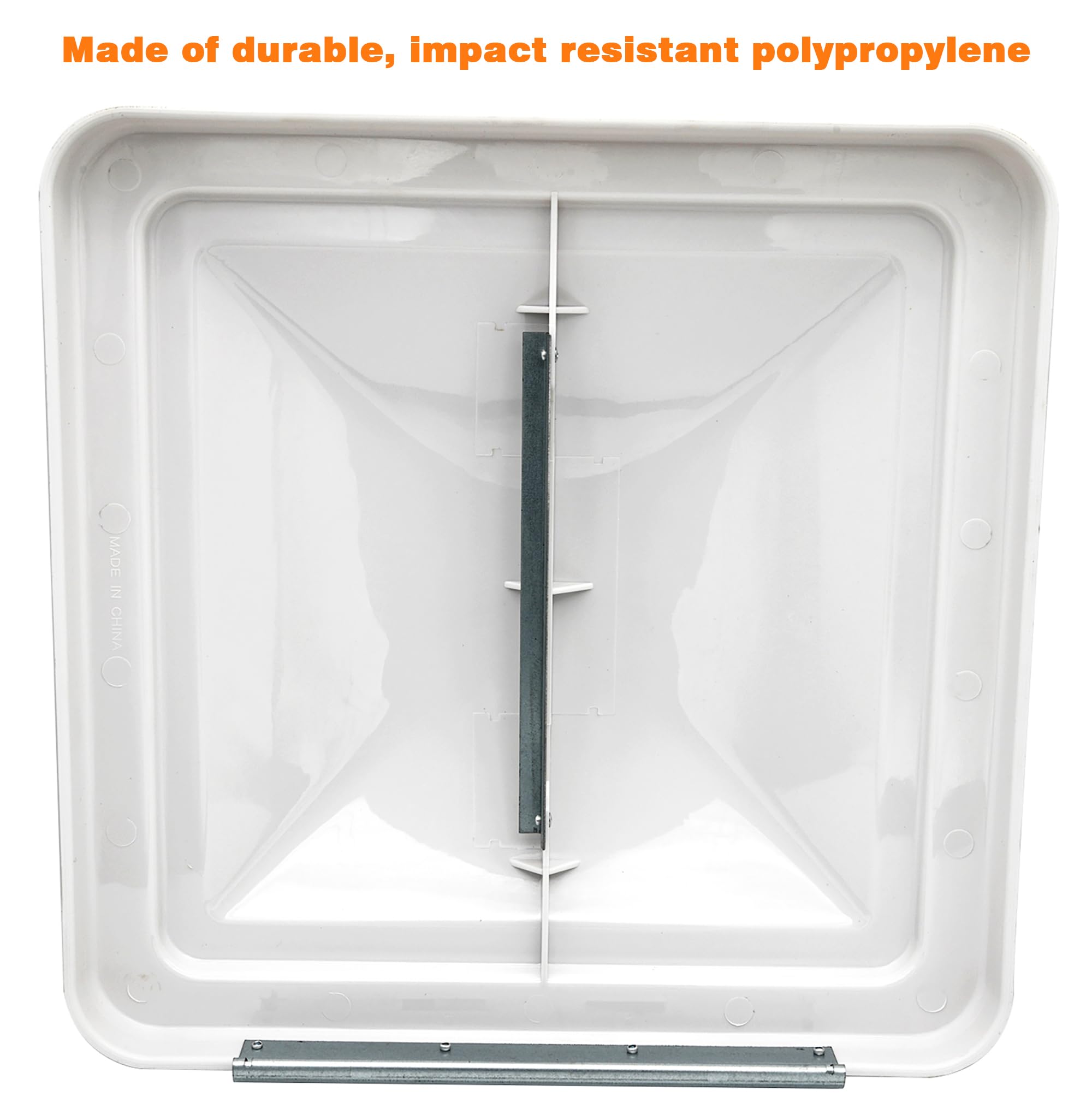 LuckySlycyc vent cover doubles as a camper skylight cover option