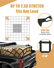 LuckyStraps easy-to-use mode quick-fastens with four carabiners for compact cargo.