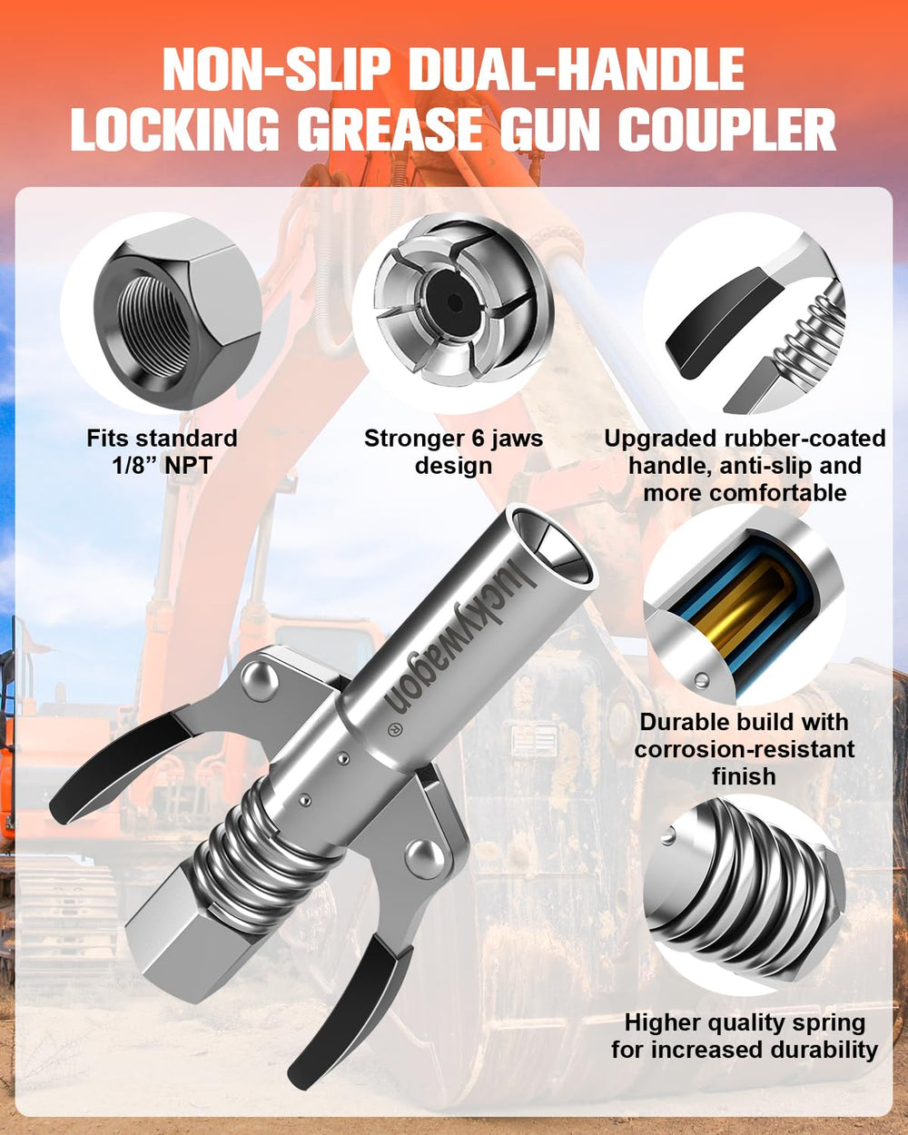 Close-up shows high-pressure sealing for demanding automotive tasks.