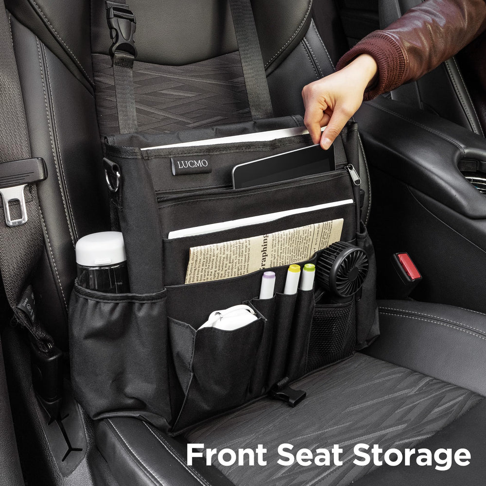 LUCMO organizer with multiple pockets helps you sort tools, documents, and everyday items.