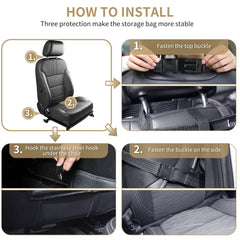LUCMO tablet holder backseat for hands-free tablet viewing.