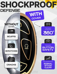 Lucrum sturdy carabiner clip keeps keys clipped securely