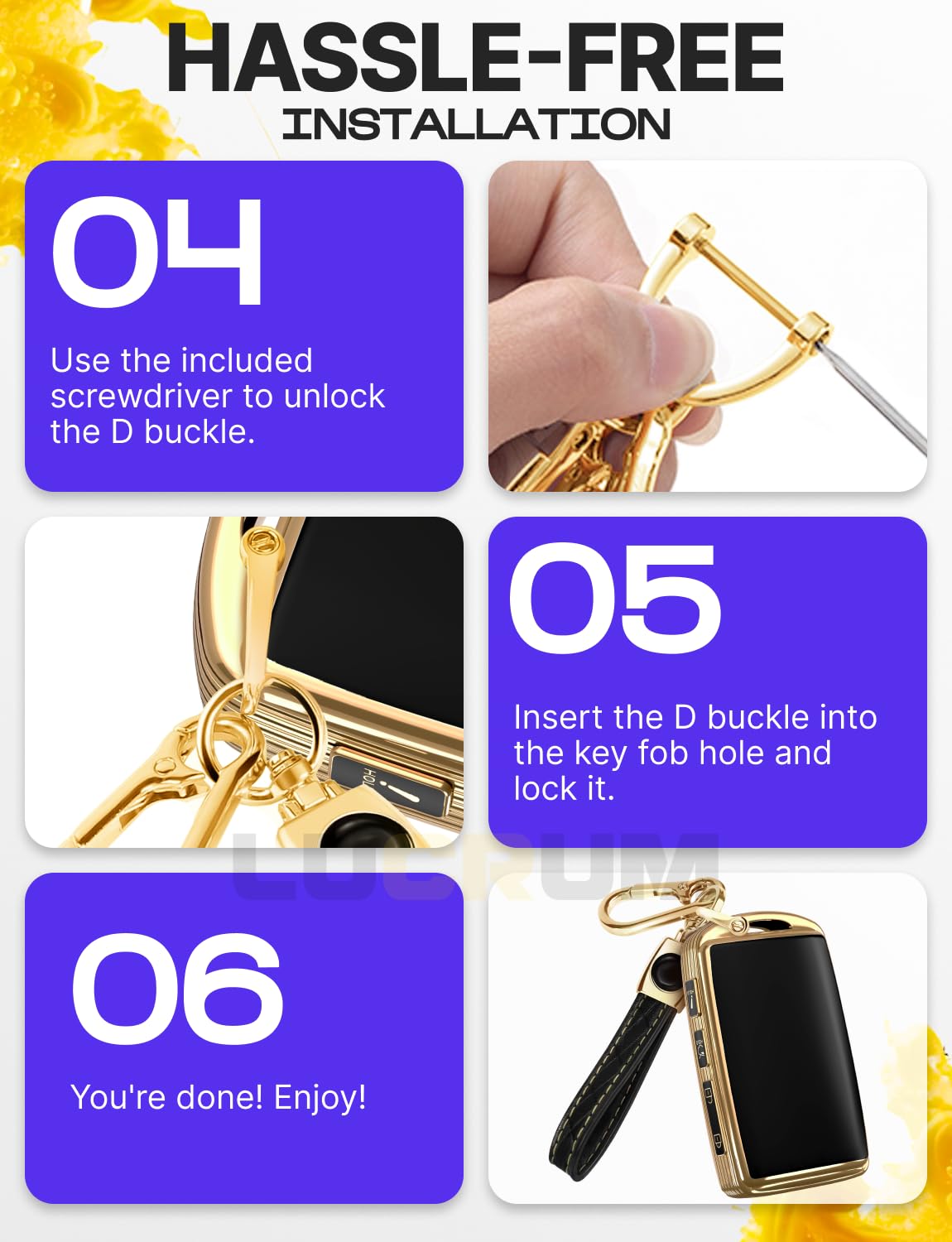 Lucrum TPU provides full-body protection against daily wear and tear.