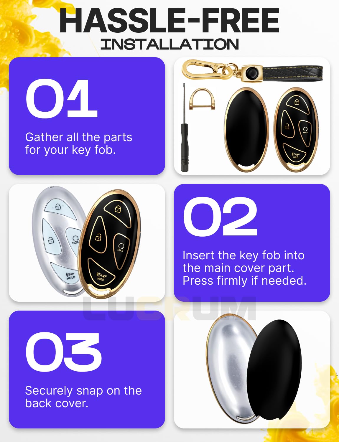 Lucrum Hyundai fob compatibility guide confirms exact fit