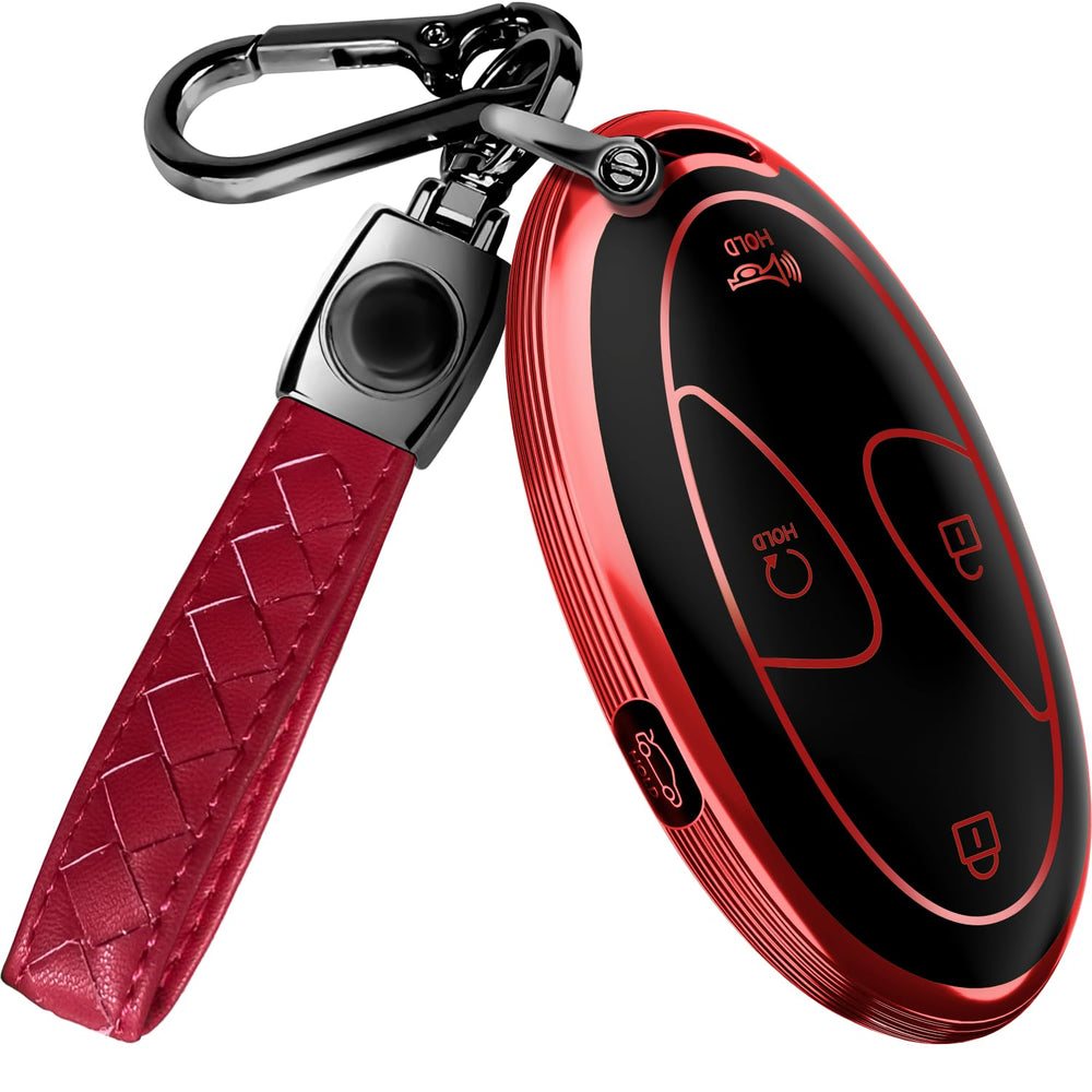 Lucrum Hyundai keyfob cover provides full protection with a stylish, durable finish