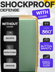 Lucrum TPU shell close-up showing full-body protection for the fob